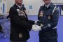 Perkins receives a 2023 Royal Canadian Legion Cadet Medal of Excellence.