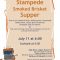 Stampede Supper coming July 11, 2025
